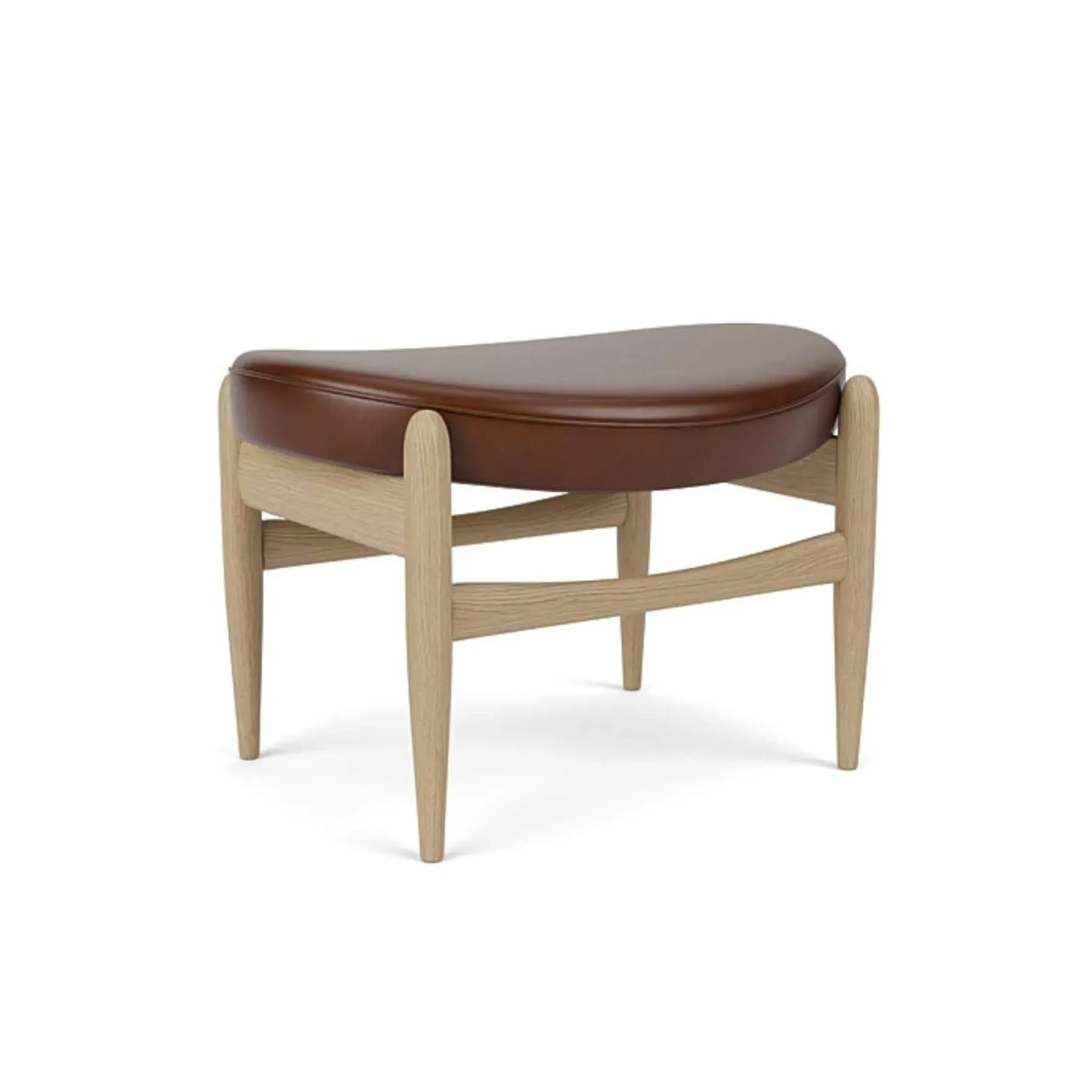 Elizabeth Ottoman - Hallingdal 200, Natural Oak