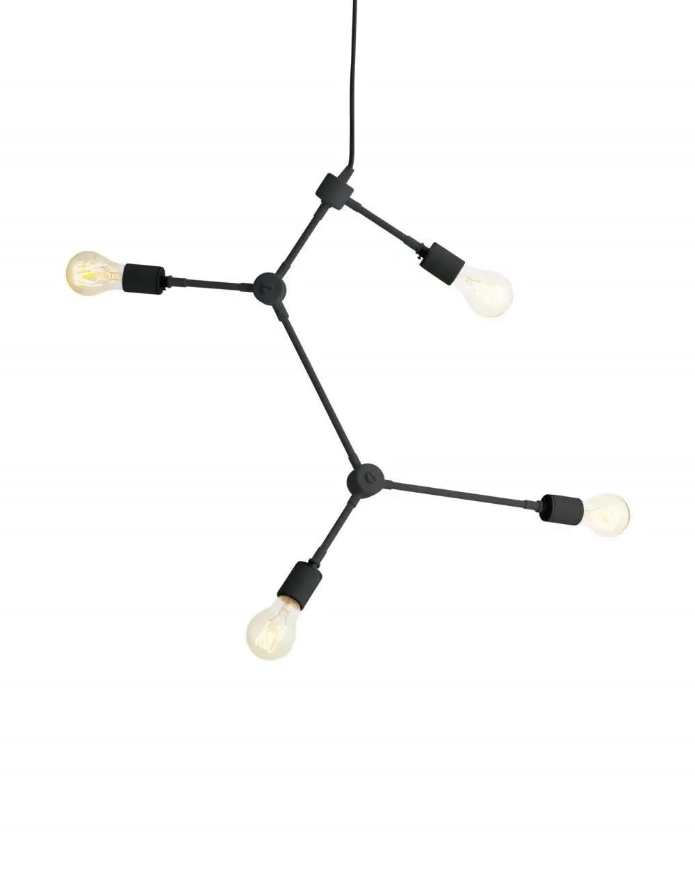 Franklin Pendant Light - Black, Metal image