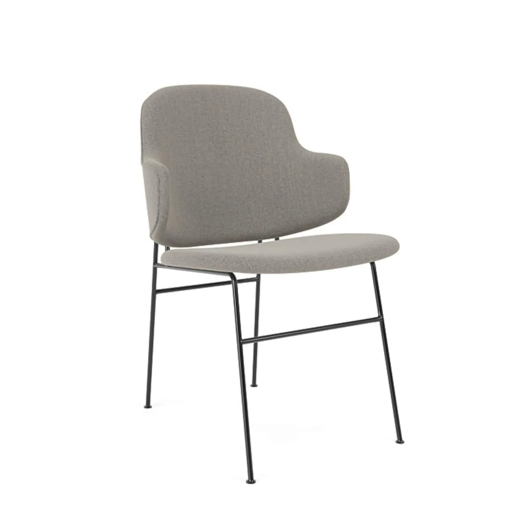 Fully Upholstered Dining Chair - Wool image