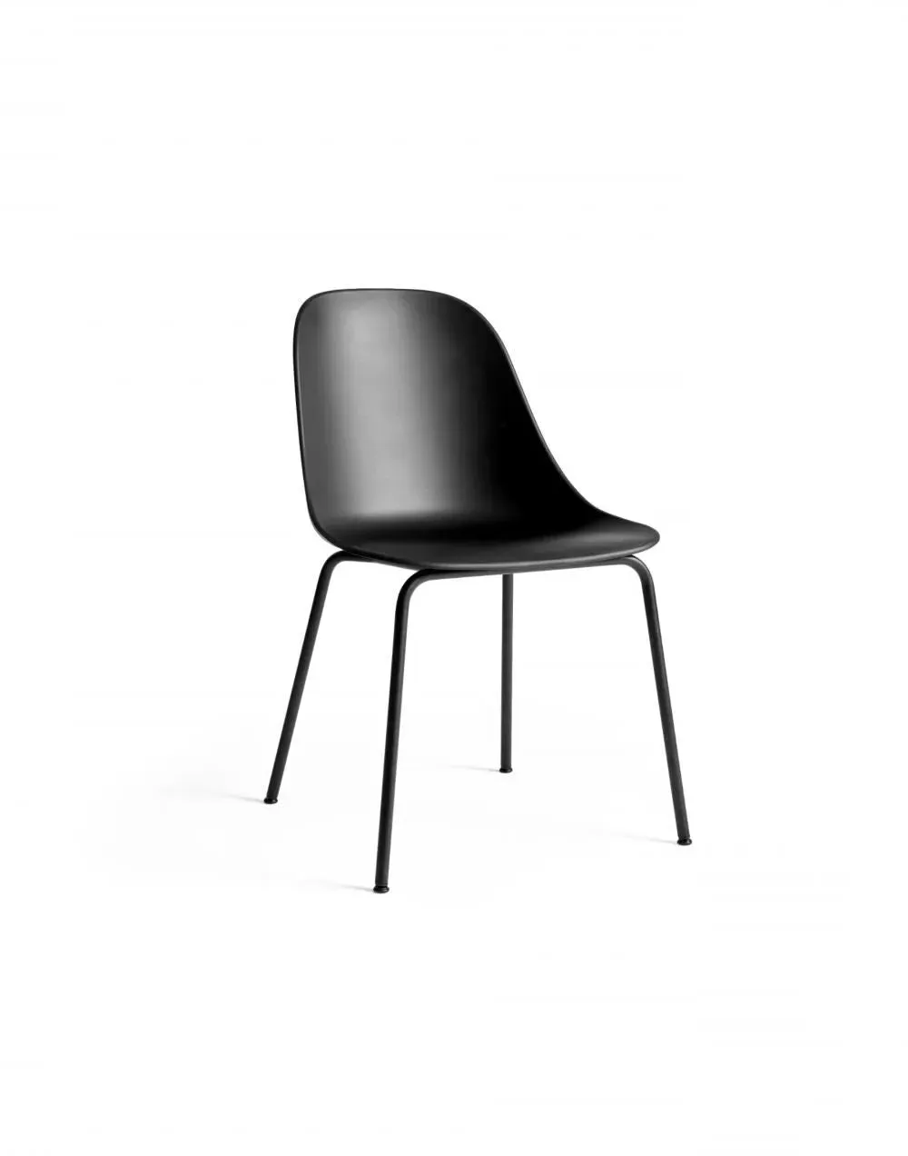 Harbour Side Chair Un-upholstered - Black, Steel