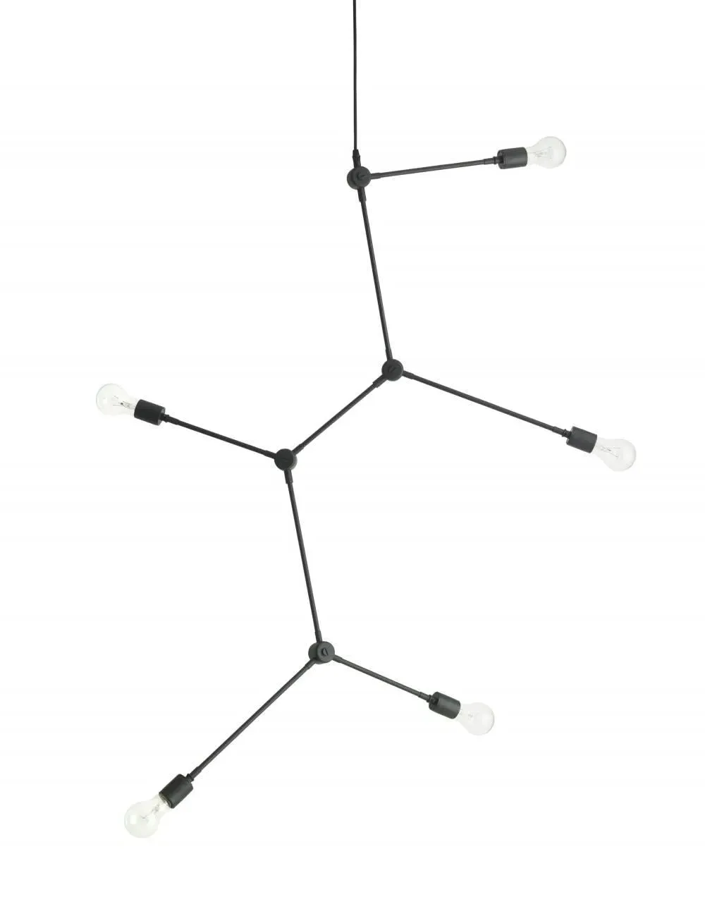 Harrison Pendant Light - Black, Metal