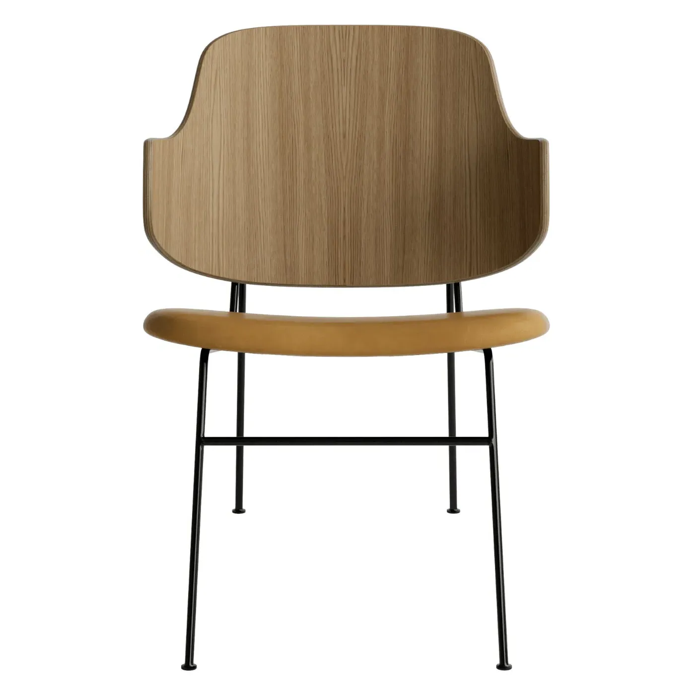 Lounge Chair with Upholstery - Walnut