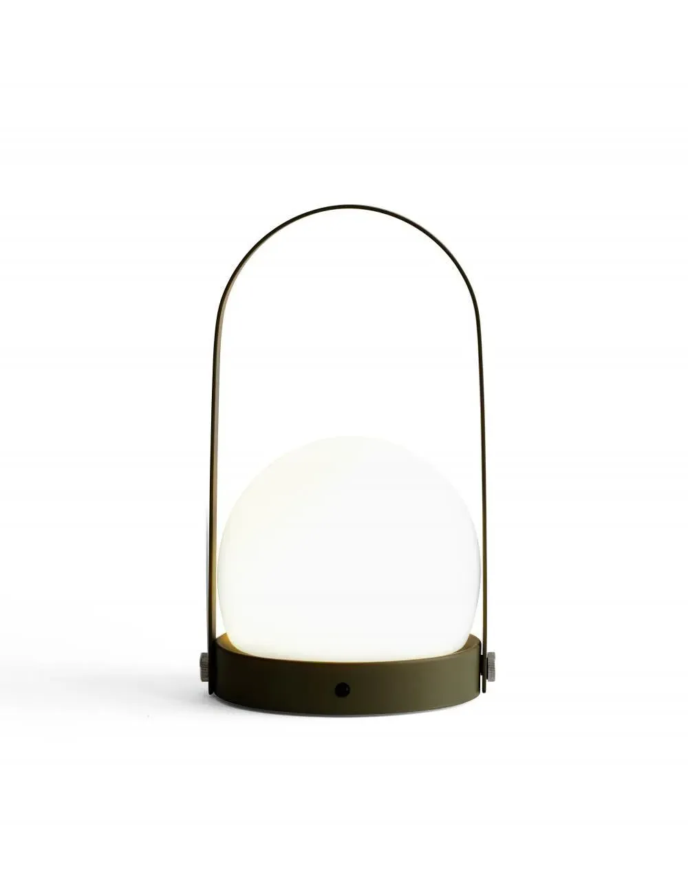 Portable LED Table Lamp with Handle - Olive