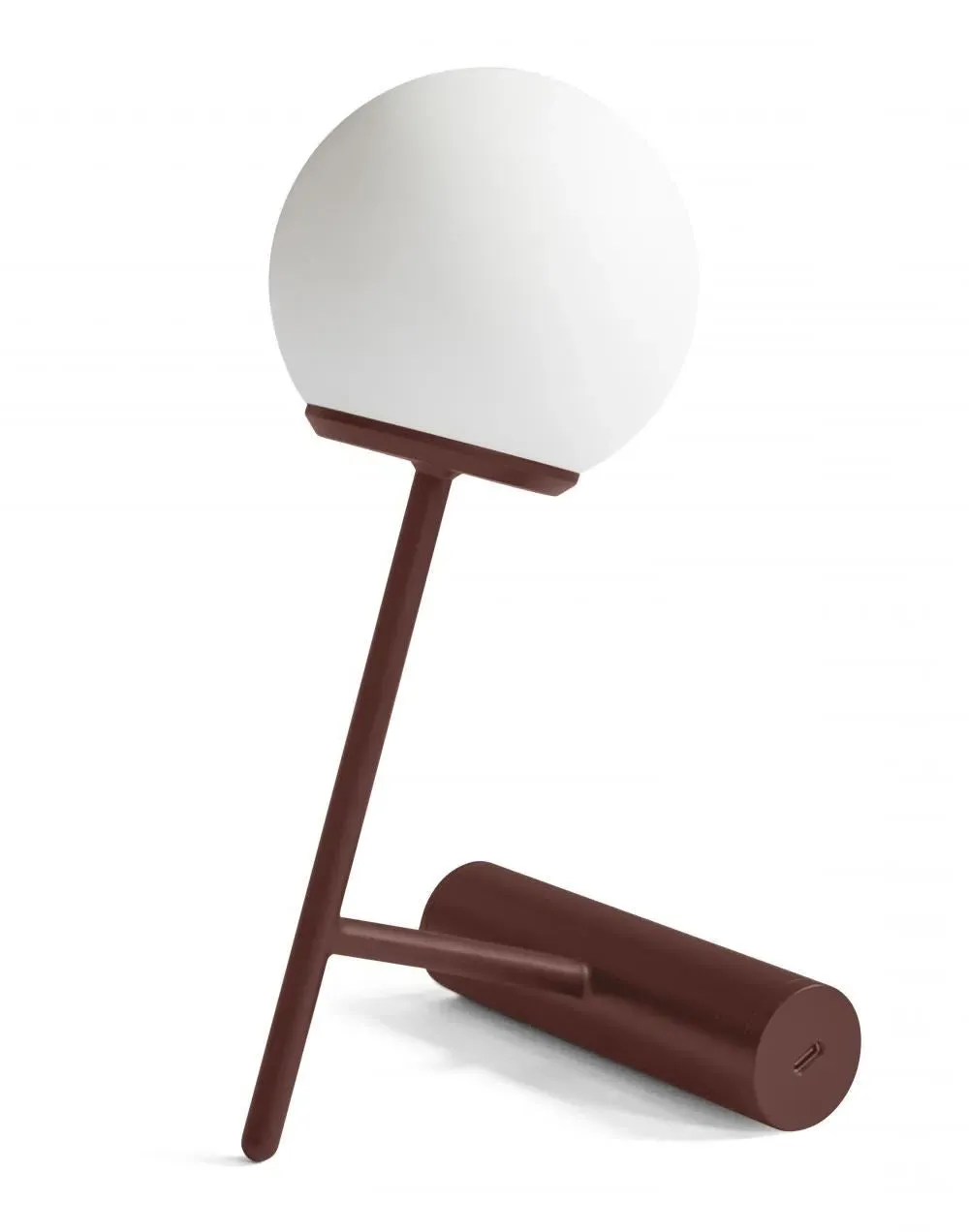 Portable Rechargeable Lamp - Burnt Red