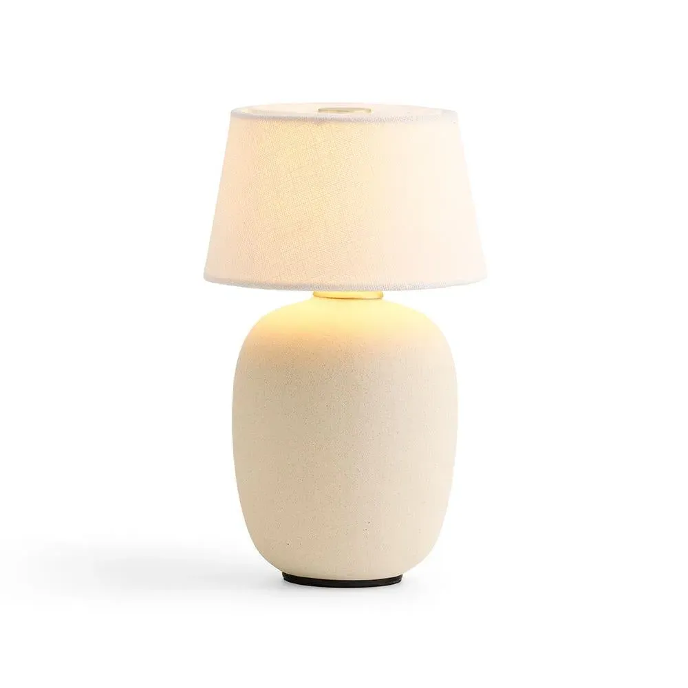 Portable Rechargeable Lamp - Sand, Linen