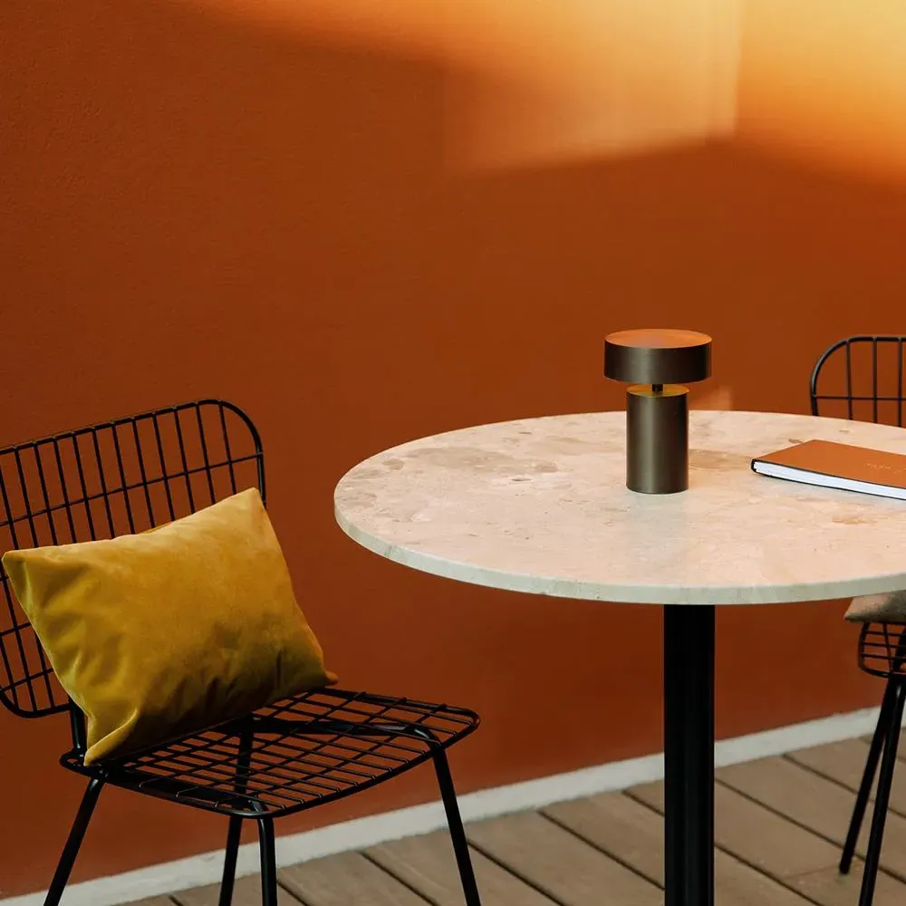 Portable Rechargeable Lamp with LED - Bronze