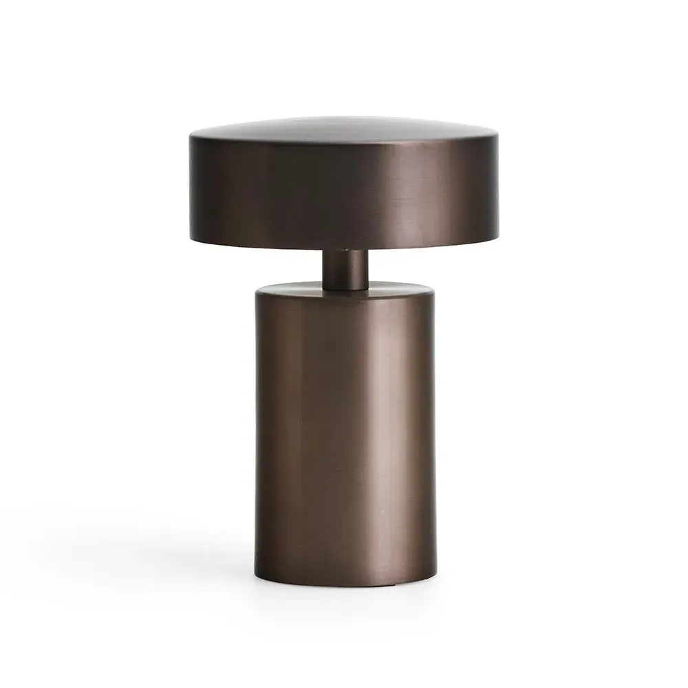 Portable Rechargeable Lamp with LED - Bronze