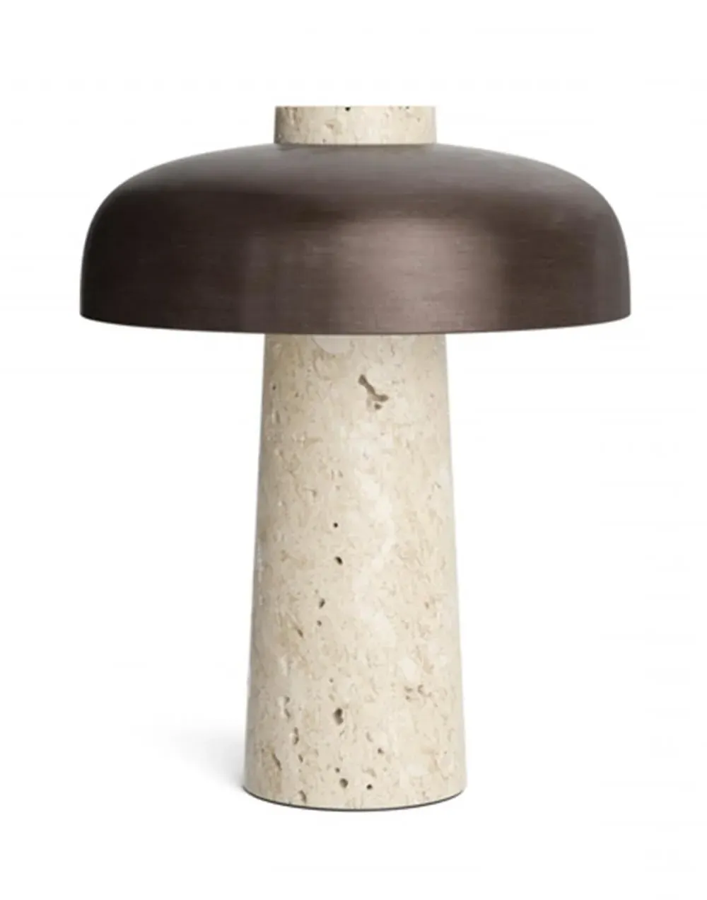 Reverse Table Lamp with Dimmer - Mushroom Shape image