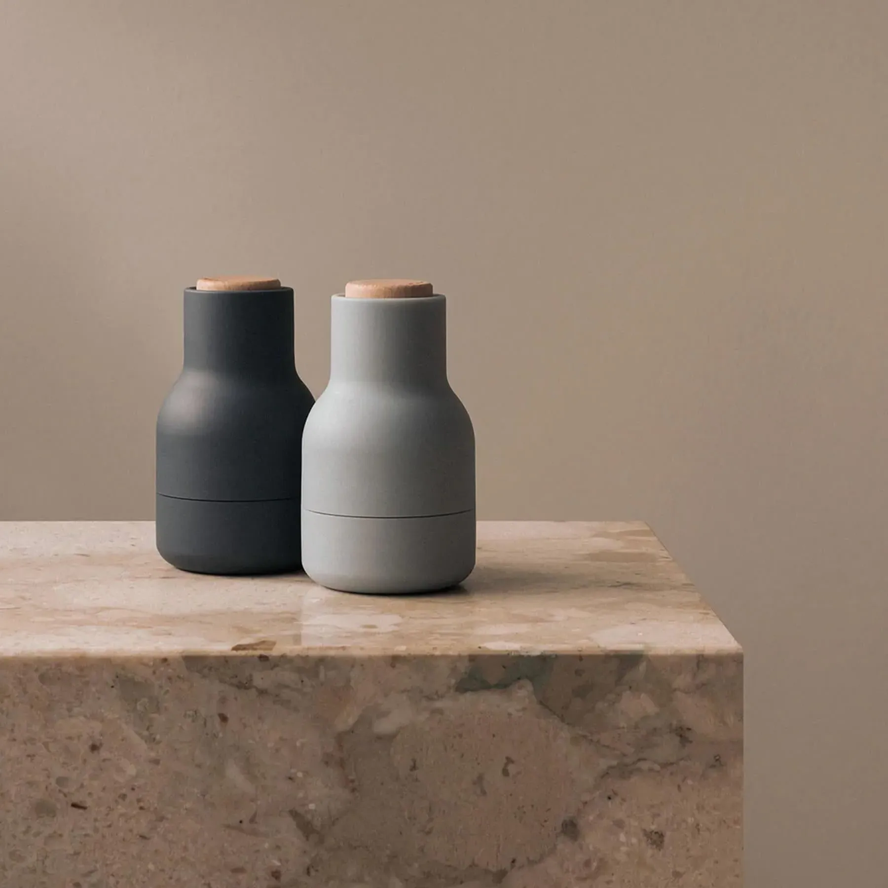 Small Bottle Grinder Set - Ash