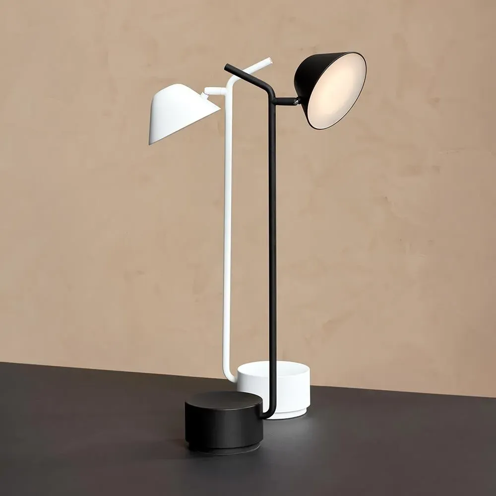 Table Lamp with Touch Dimmer - Black, Metal