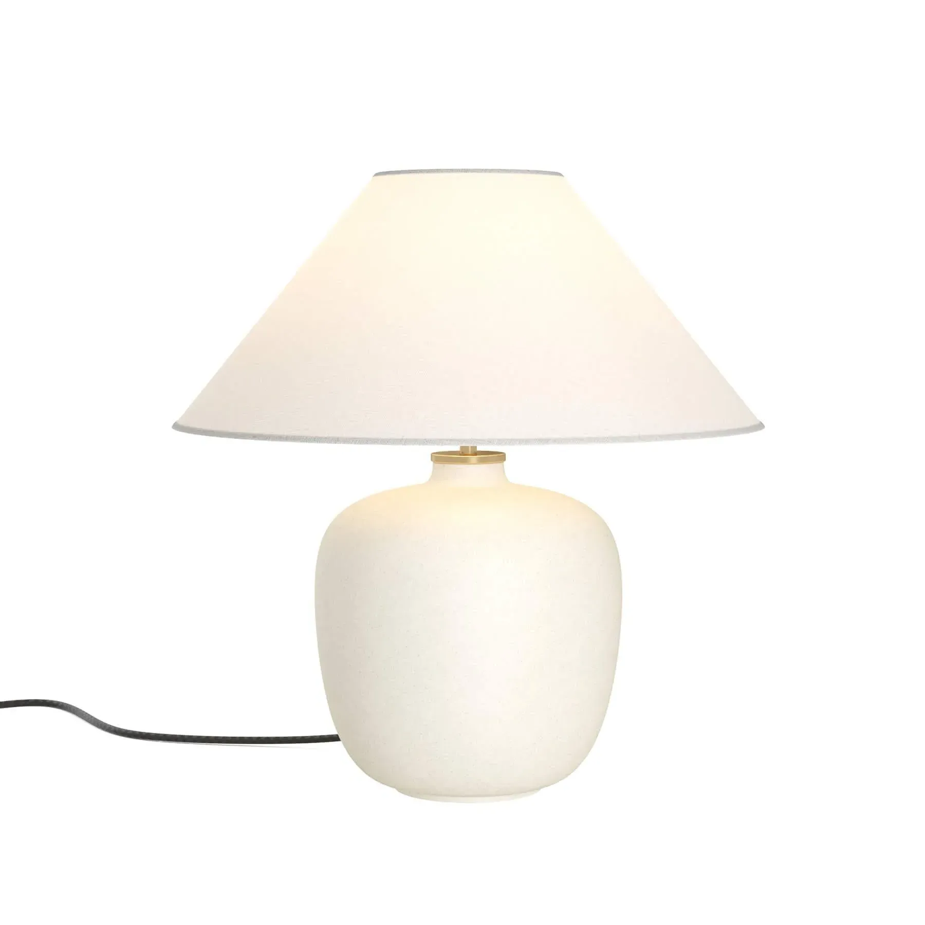 Table Lamp with Touch Dimmer - Stoneware