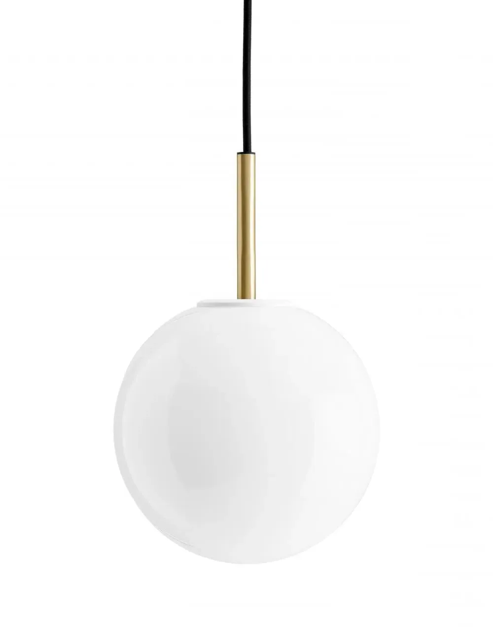 TR Pendant Light with Opal Shade - Brass, Glass