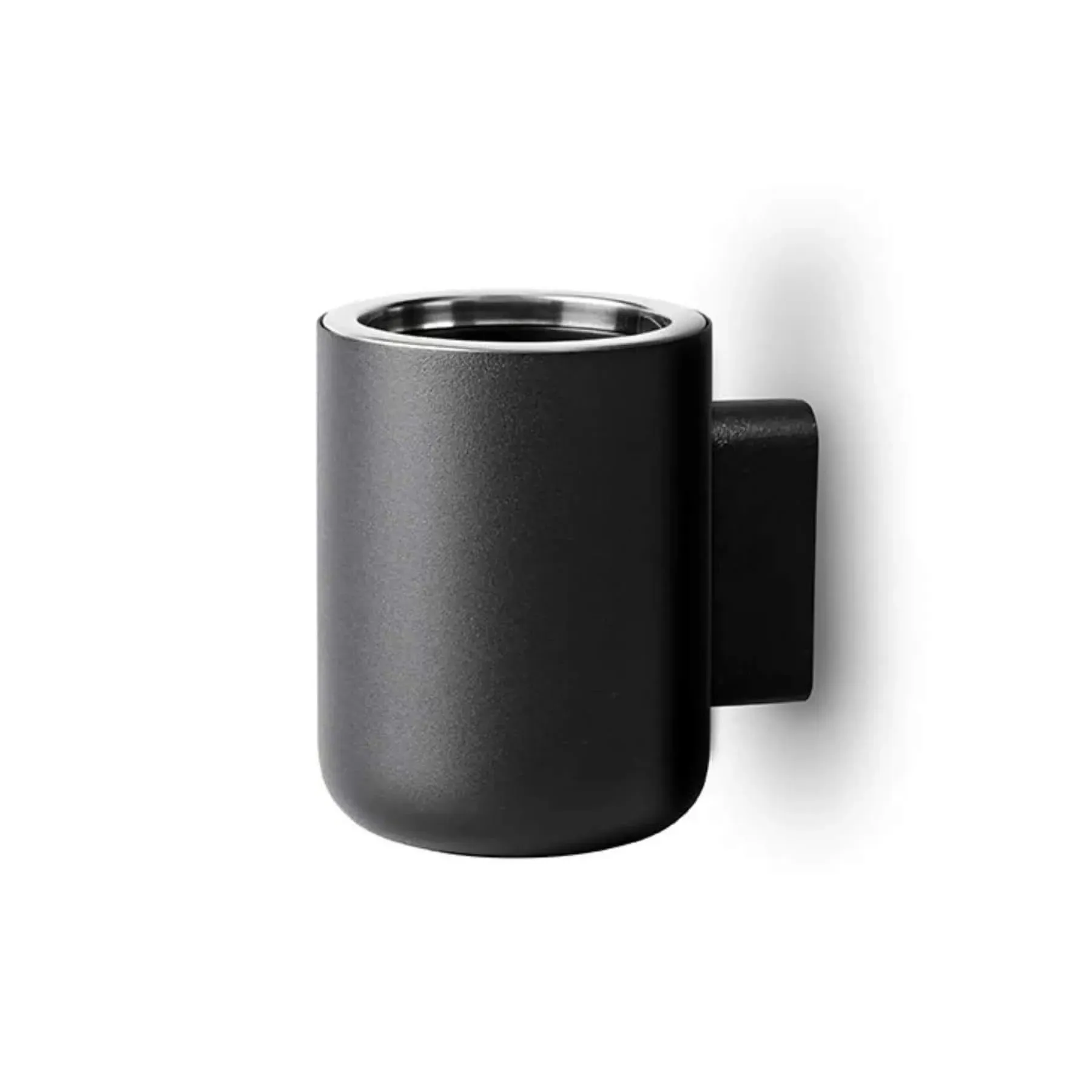 Wall Mount Toothbrush Holder - Black image