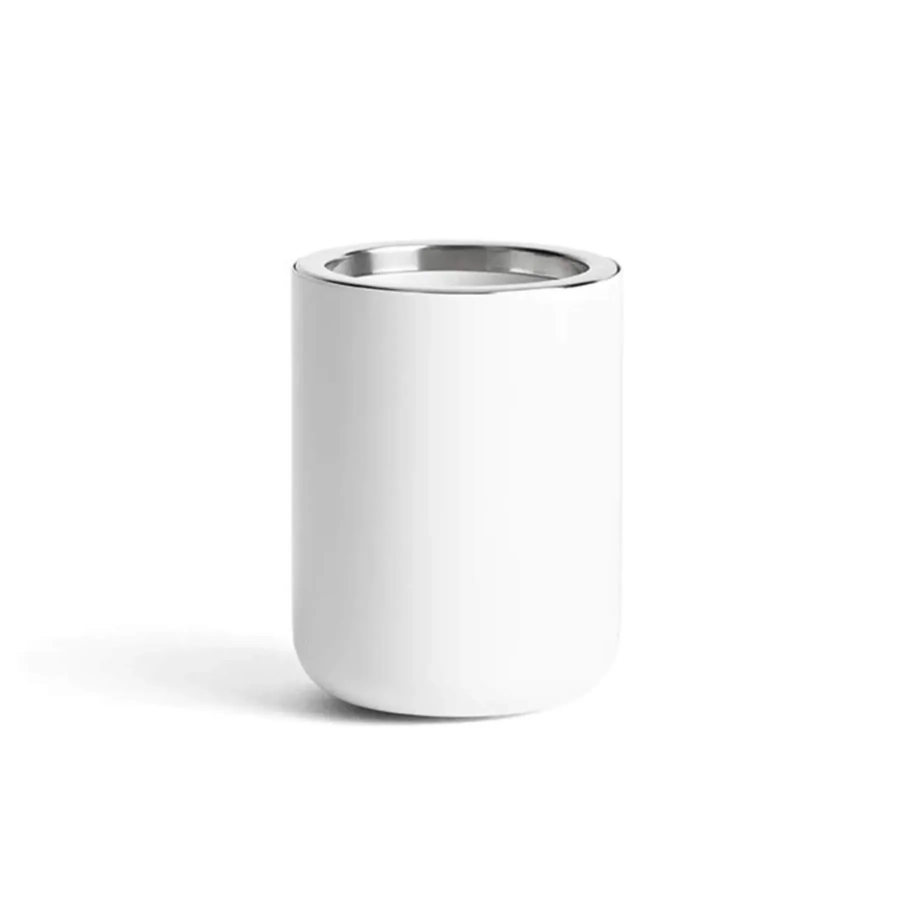 Wall Mount Toothbrush Holder - White