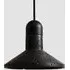 Bentu Shang Pendant Light - Lava Stone, Black Aluminium
