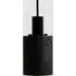 N Pendant Light - Black, Lava Stone Aluminium