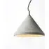 Ren Medium Pendant Light - Brass, Concrete