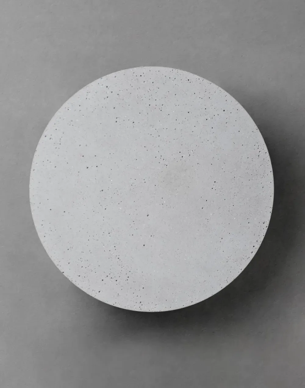 Small Flush Wall Light - Concrete image