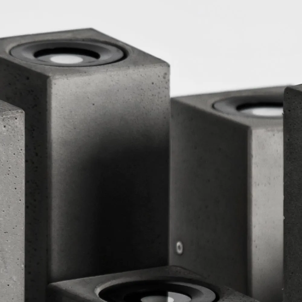 Small Outdoor Wall Light - Concrete