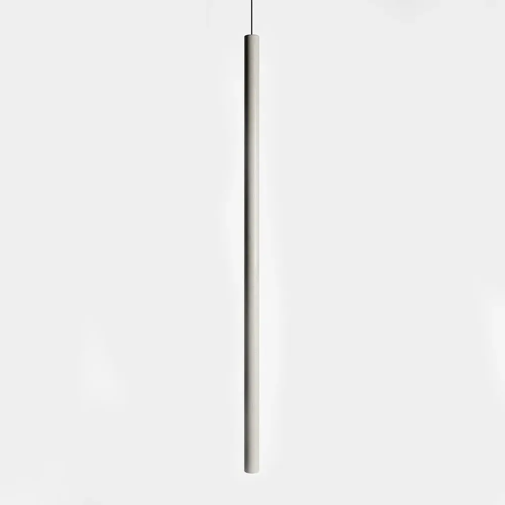 Small Pendant Light Linear Design - Concrete