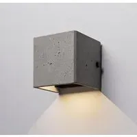 V-Shaped Wall Light with Directional Control - Concrete