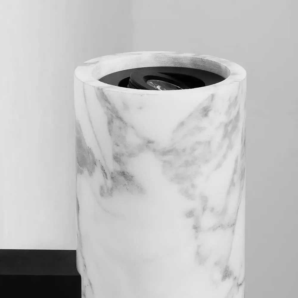 W01 Wall Light - White Marble