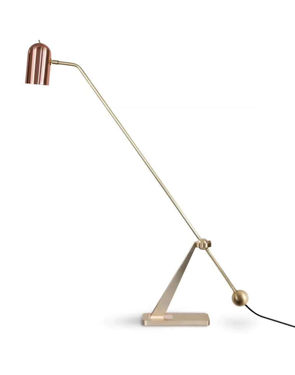 Adjustable Floor Lamp - Bronze, Brass