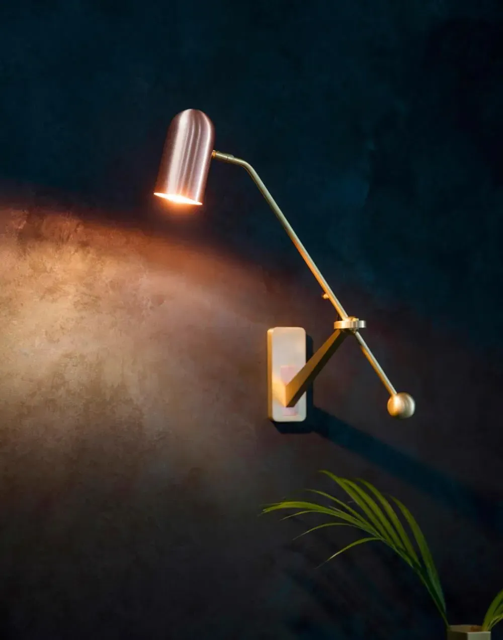 Adjustable Wall Light - Bronze, Brass