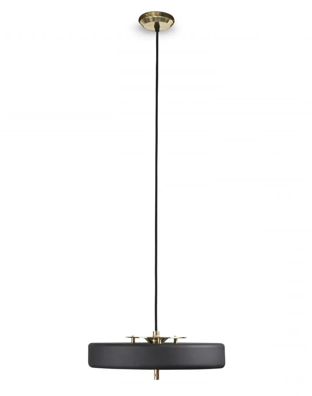 Pendant Light with Dual Glow - Blue, Brass