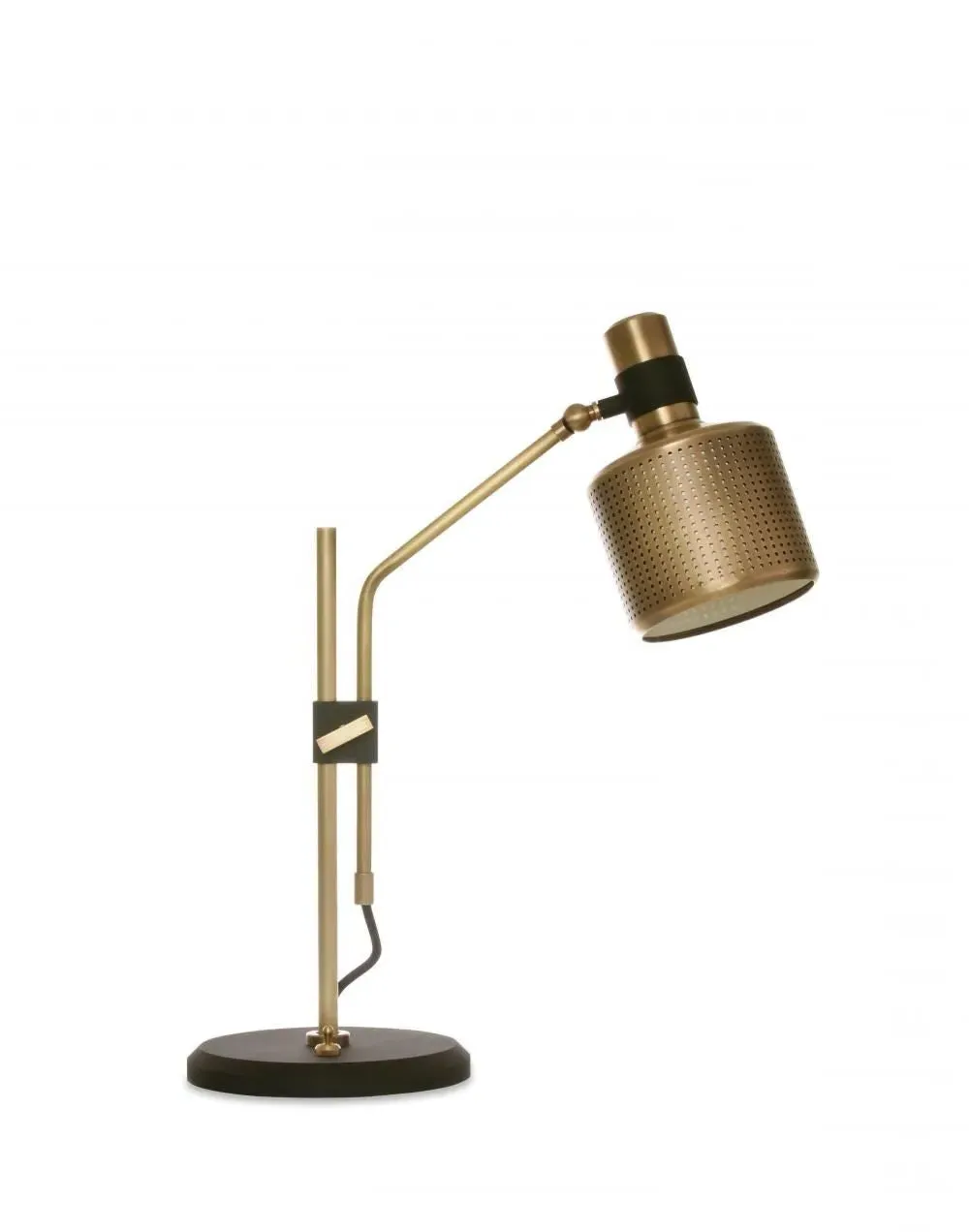 Single Arm Table Lamp - Brass image