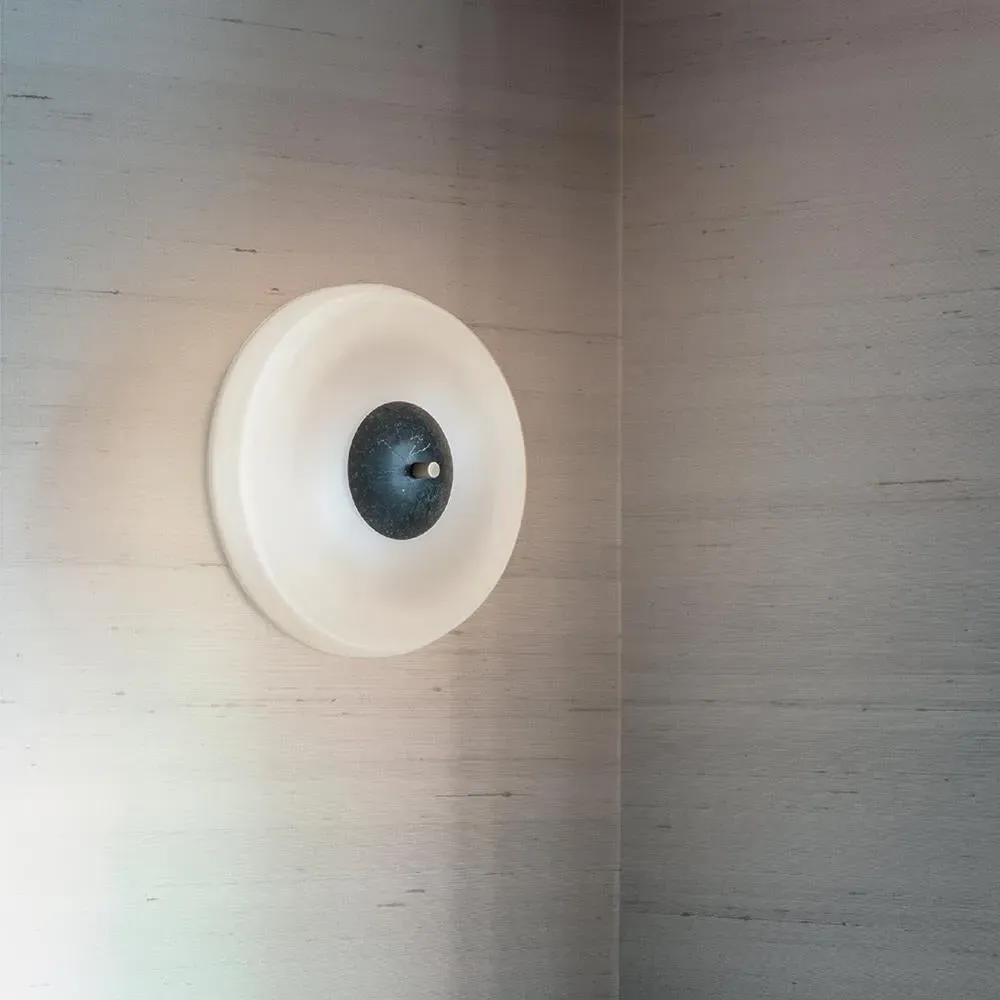 Trave Wall Light - White, Opal Glass
