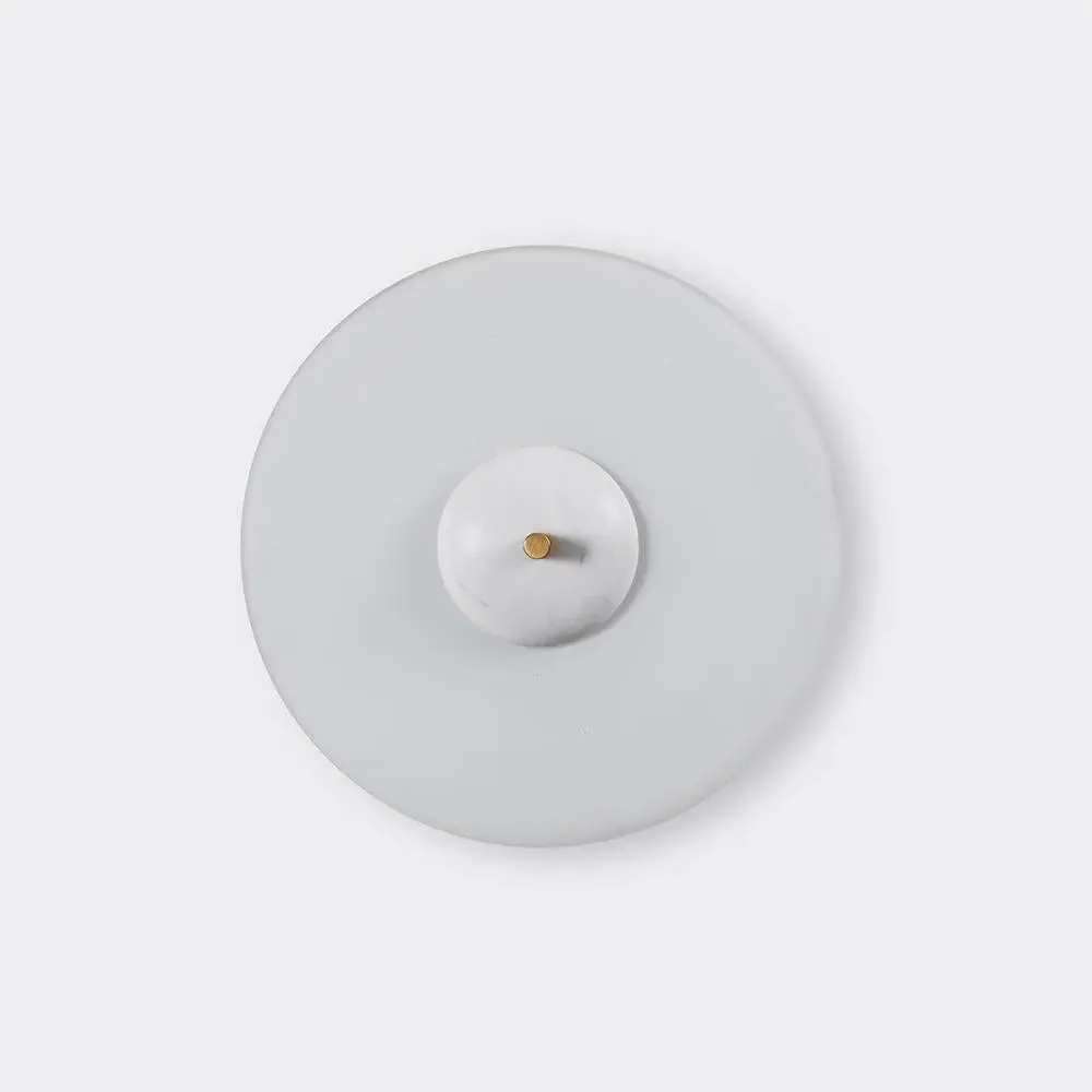 Trave Wall Light - White, Opal Glass image