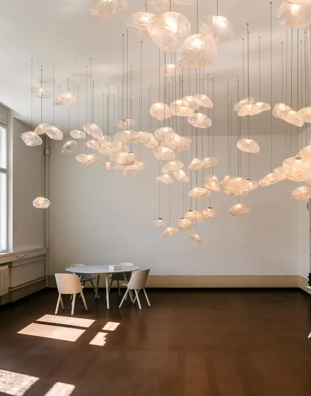 3-Piece Pendant Light with LED - Clear, Glass