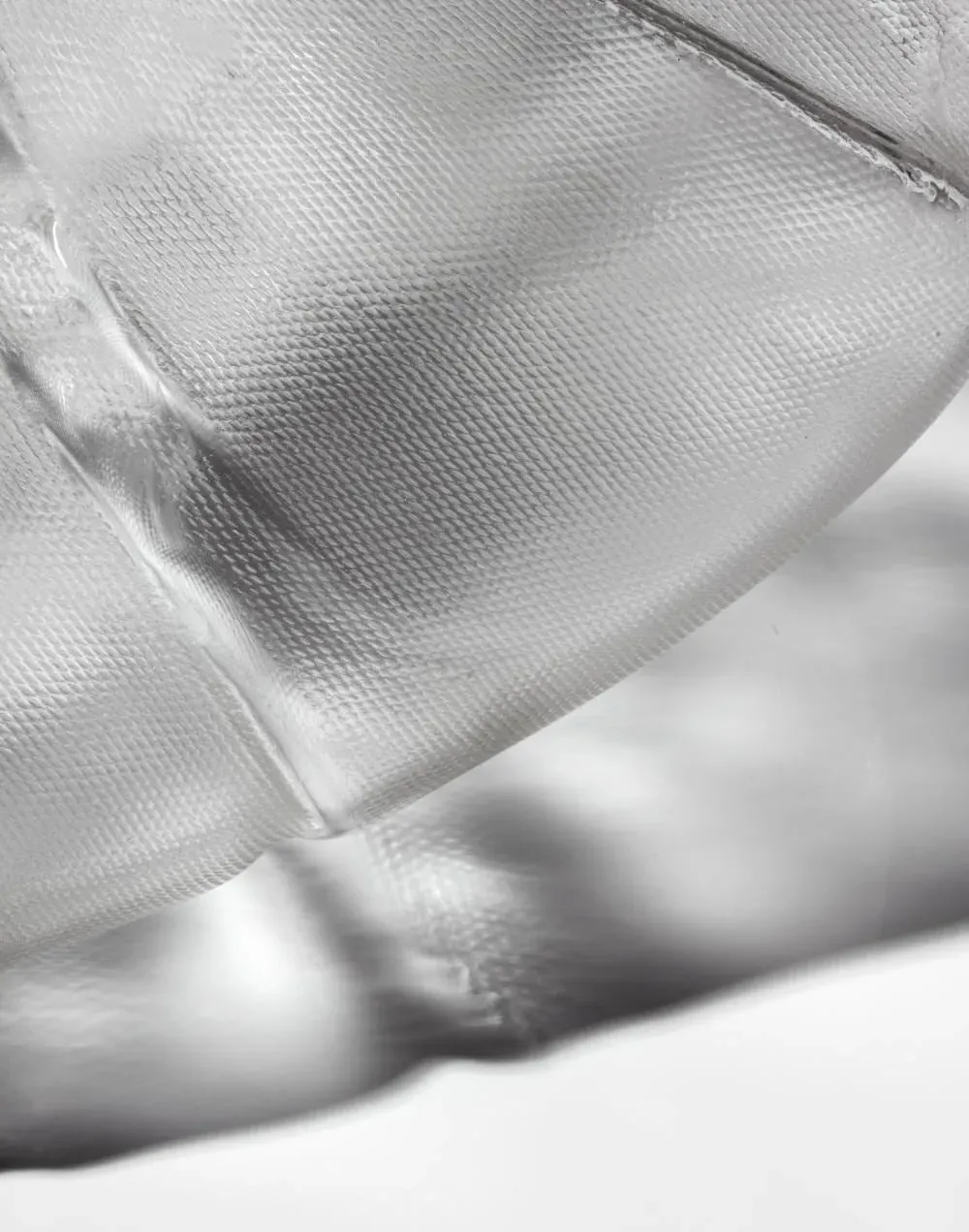 Mini Surface Light with LED - Grey, Glass