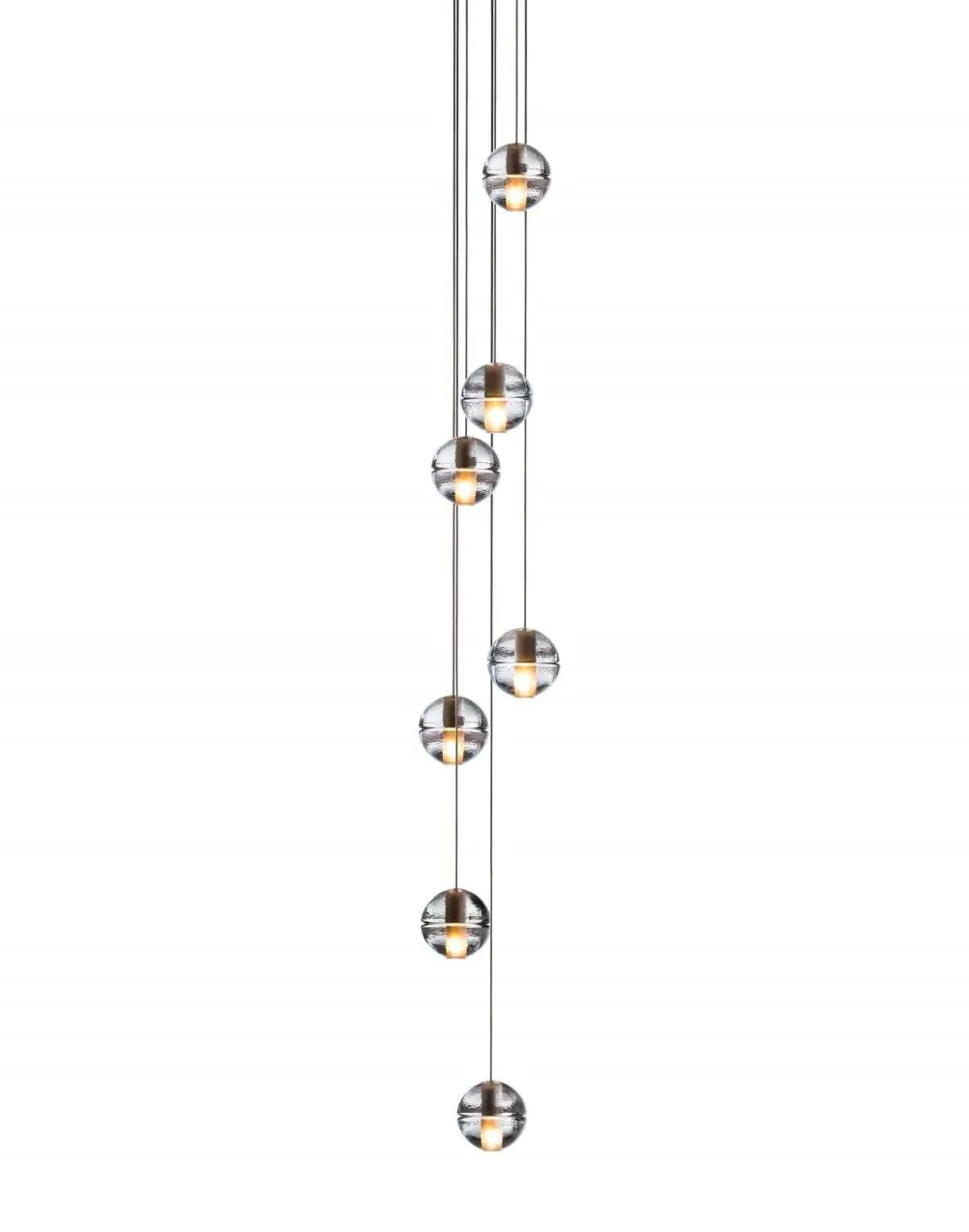 Series 14 3-Ball Pendant Light - 10W Xenon, Glass