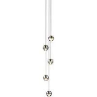 Series 14 5-Ball Pendant Light - 10W Xenon, Glass