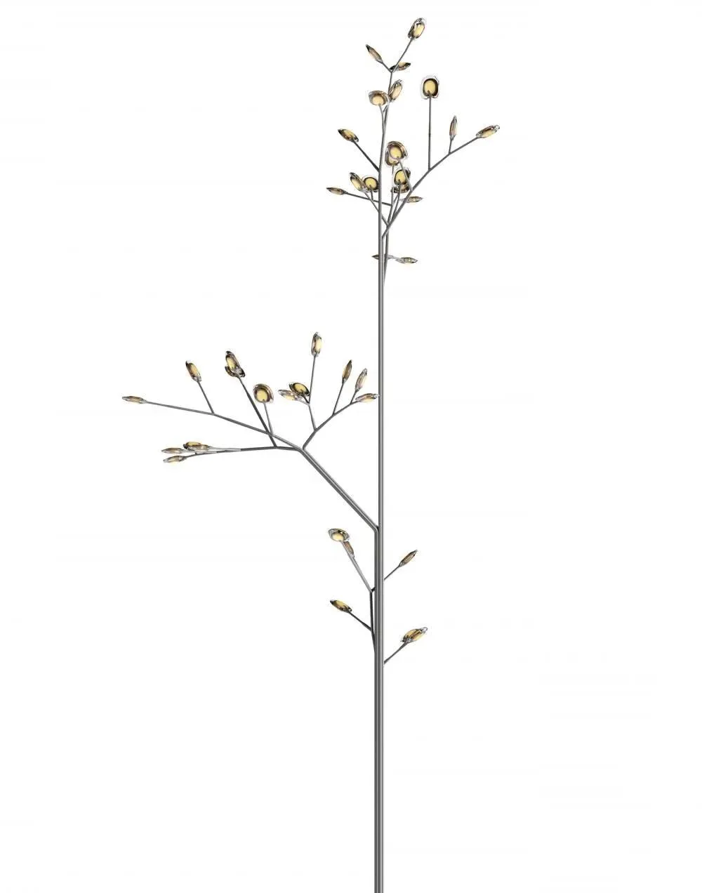 Series 16 Tree 10 Pendant Light - 40 Pieces - Birch image