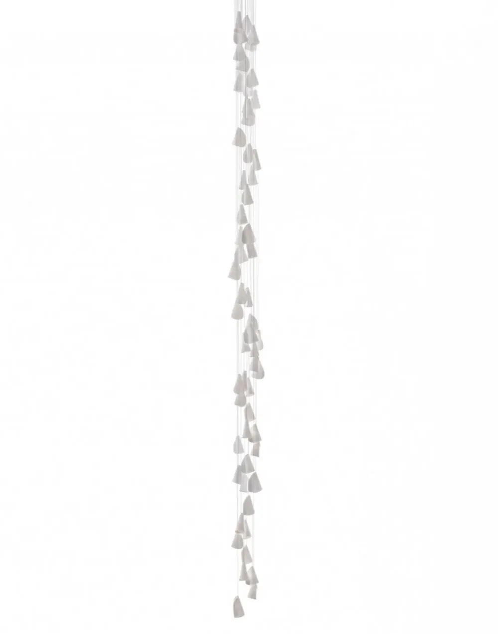 Series 21 11-Pendant Rectangle Canopy Light - Porcelain