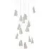 Series 21 14-Pendant Rectangle Canopy Light - Porcelain