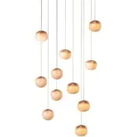 Series 84 11-Piece Pendant Light 1.5W LED - White, Glass