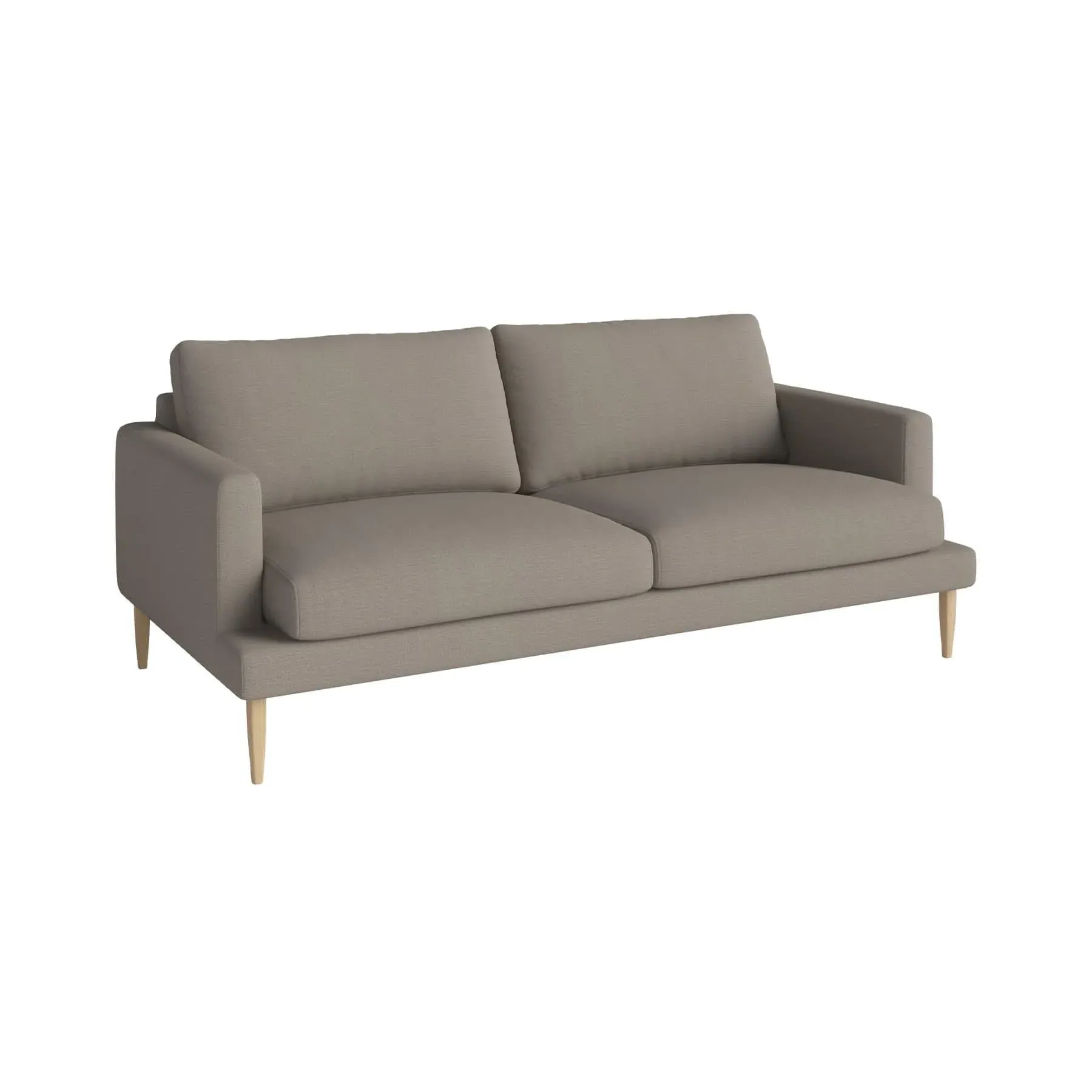 2.5-Seater Sofa with Removable Covers - Beige image