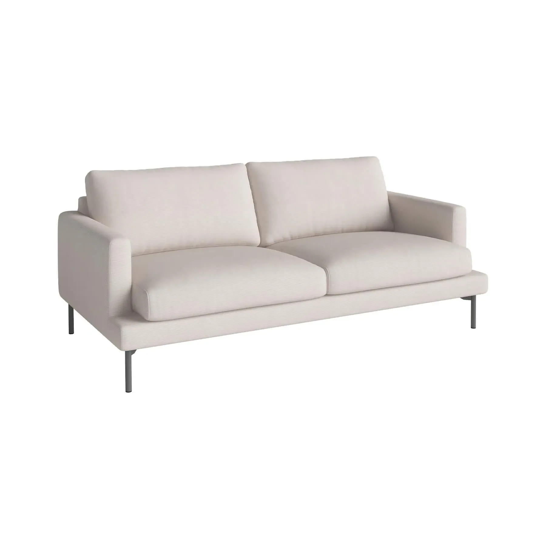 2.5-Seater Sofa with Removable Covers - Beige image