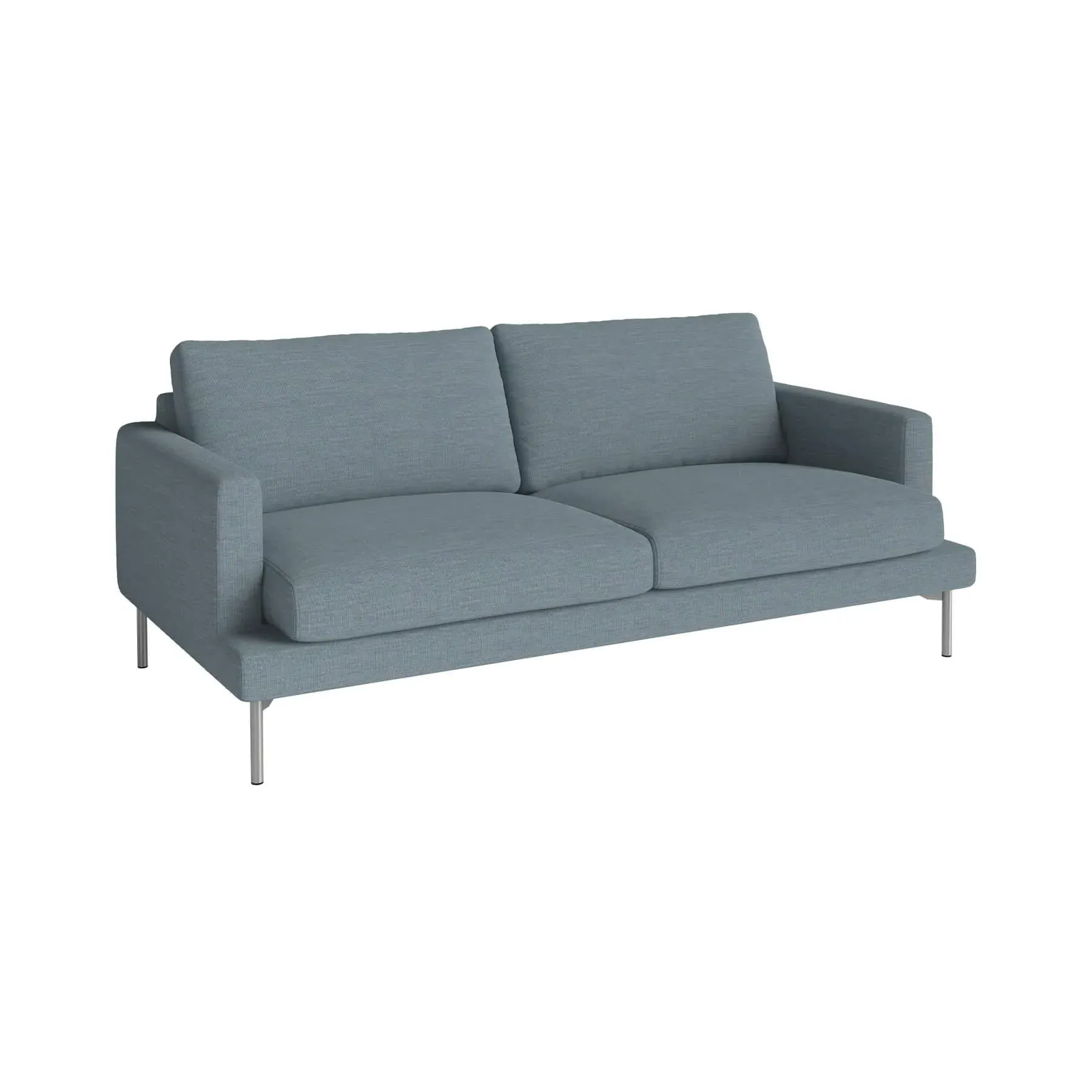 2.5-Seater Sofa with Removable Covers - Blue image