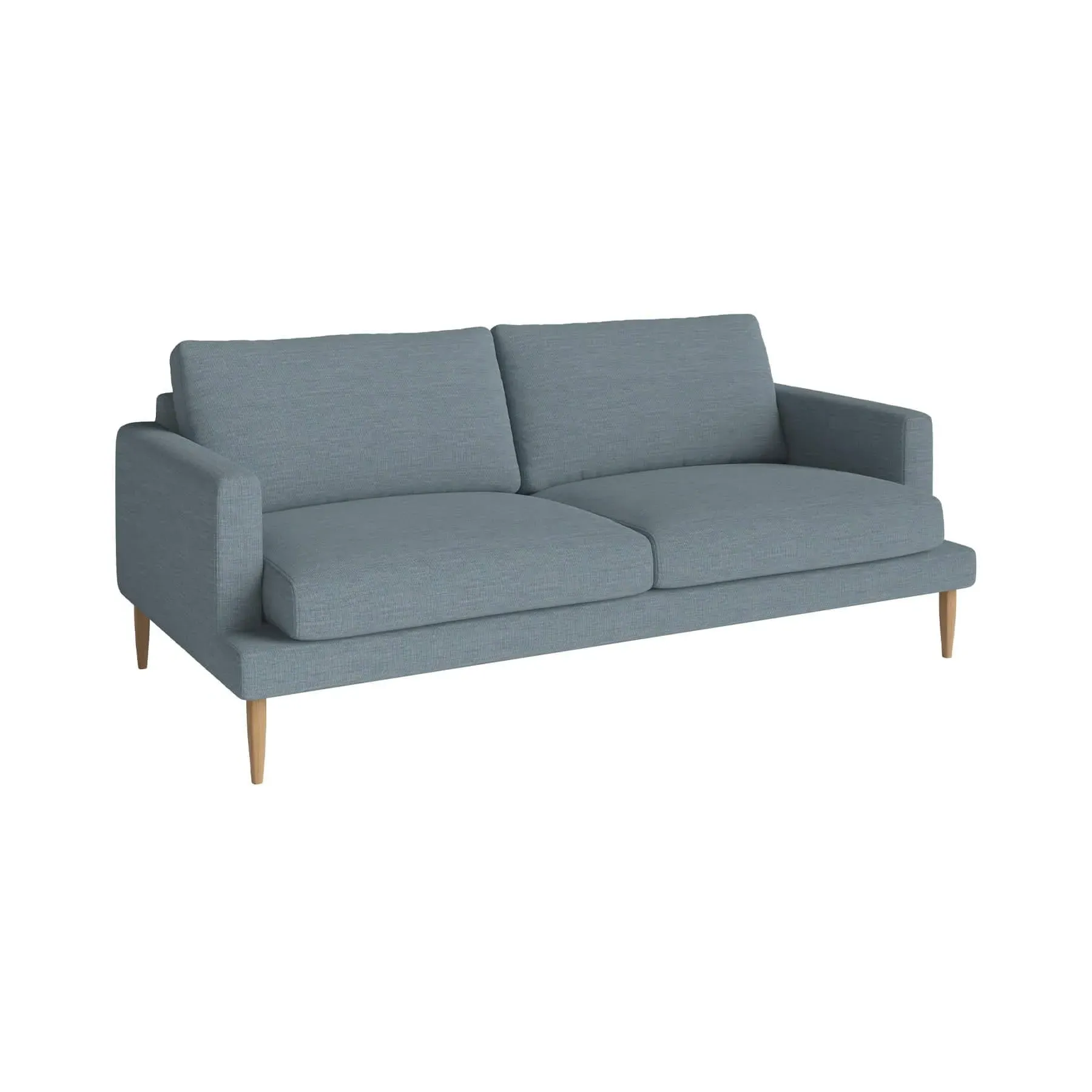 2.5-Seater Sofa with Removable Covers - Dark Grey