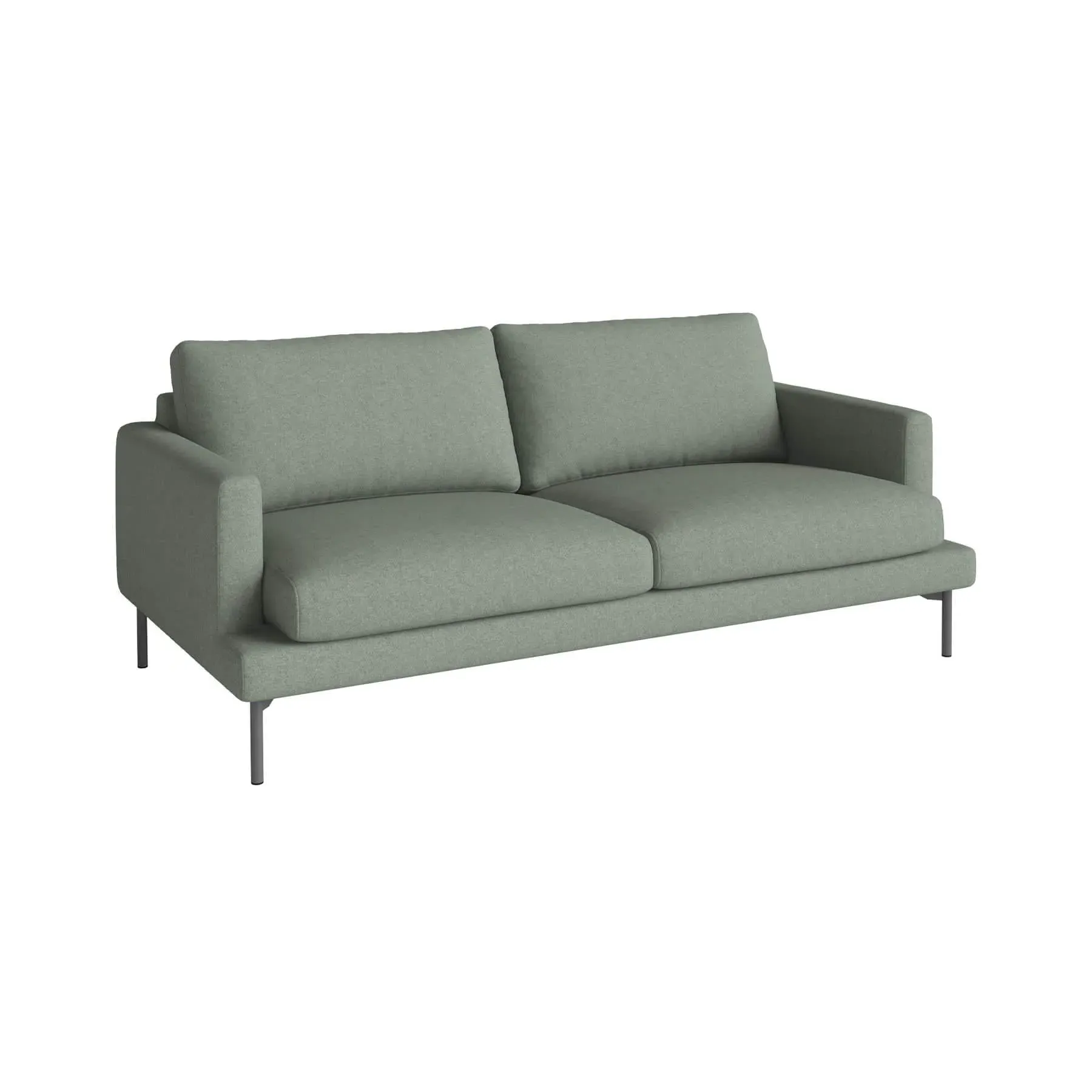2.5-Seater Sofa with Removable Covers - Green image