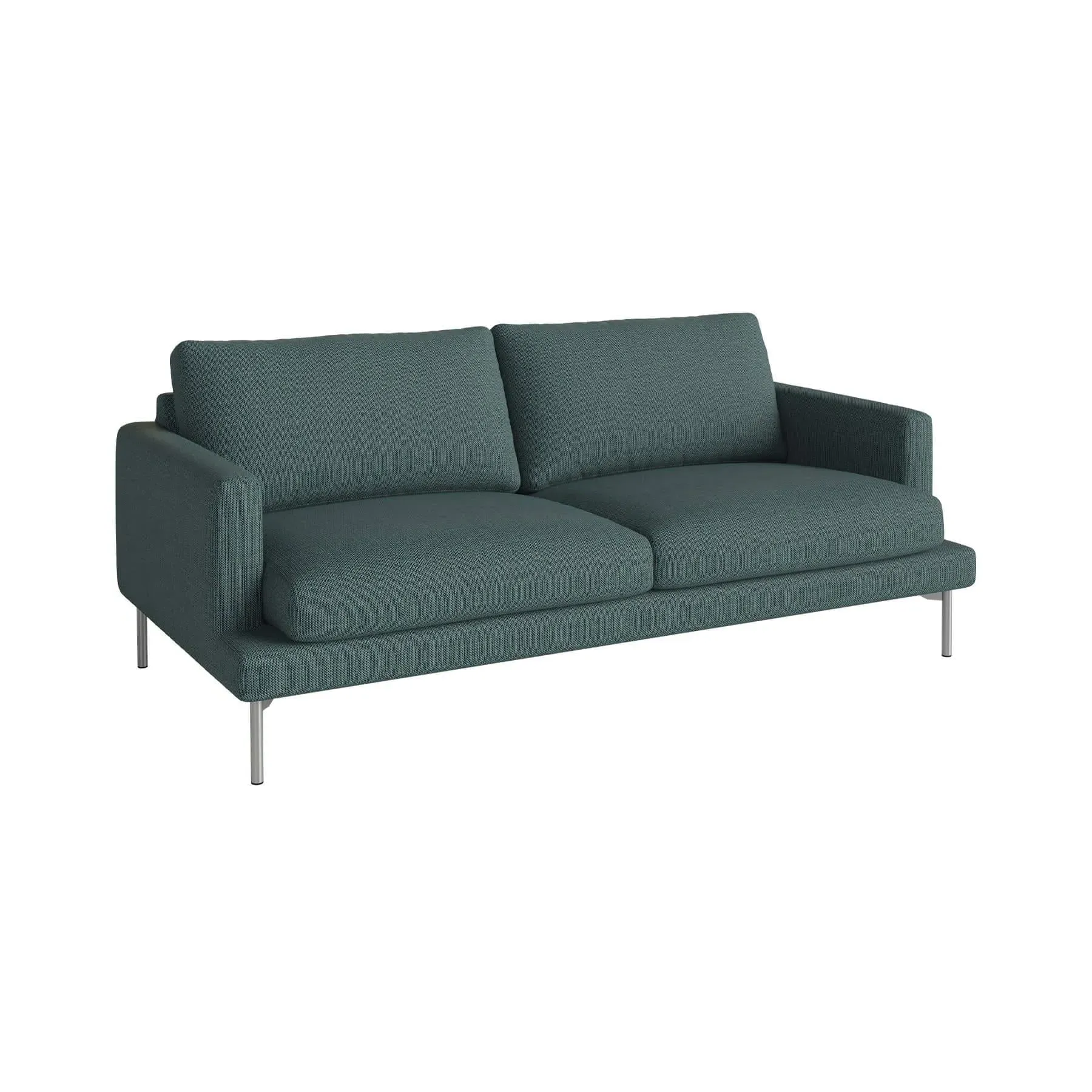 2.5-Seater Sofa with Removable Covers - Green