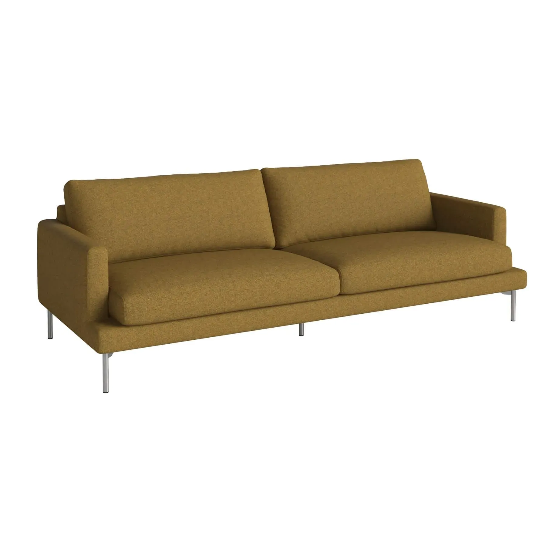 3-Seater Sofa with Removable Covers - Light Grey