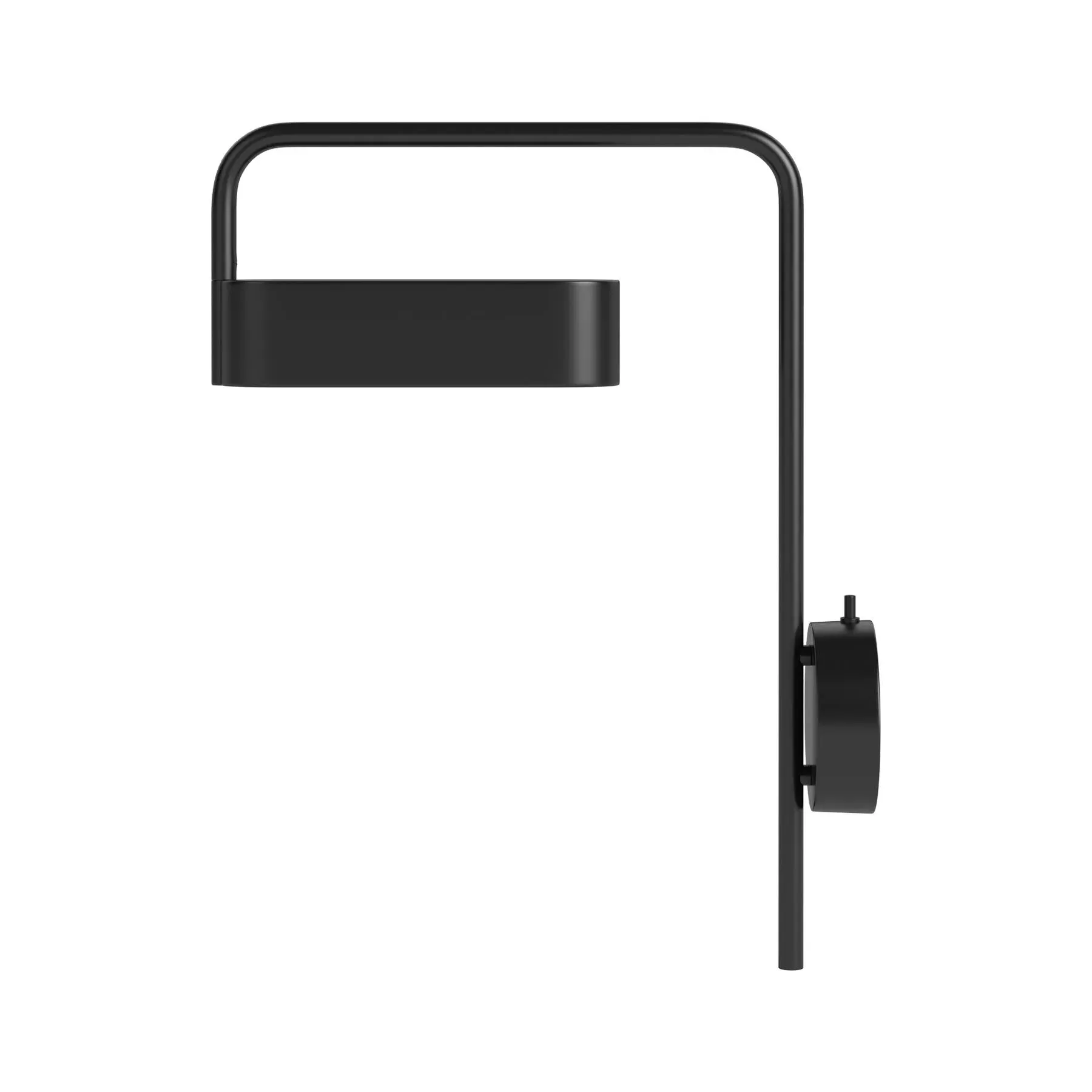 Adjustable Wall Light - Black, Metal image