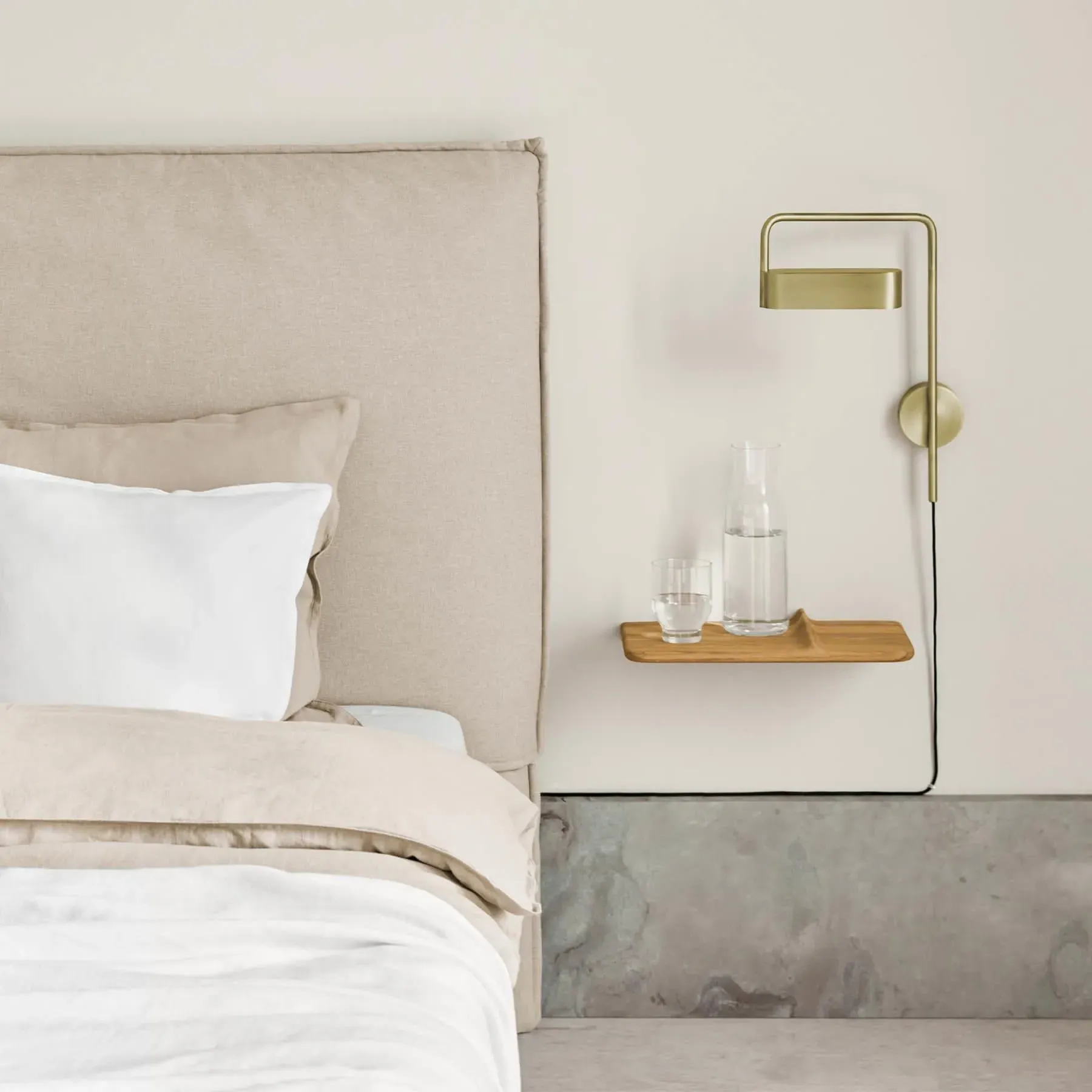 Adjustable Wall Light - Grey, Metal