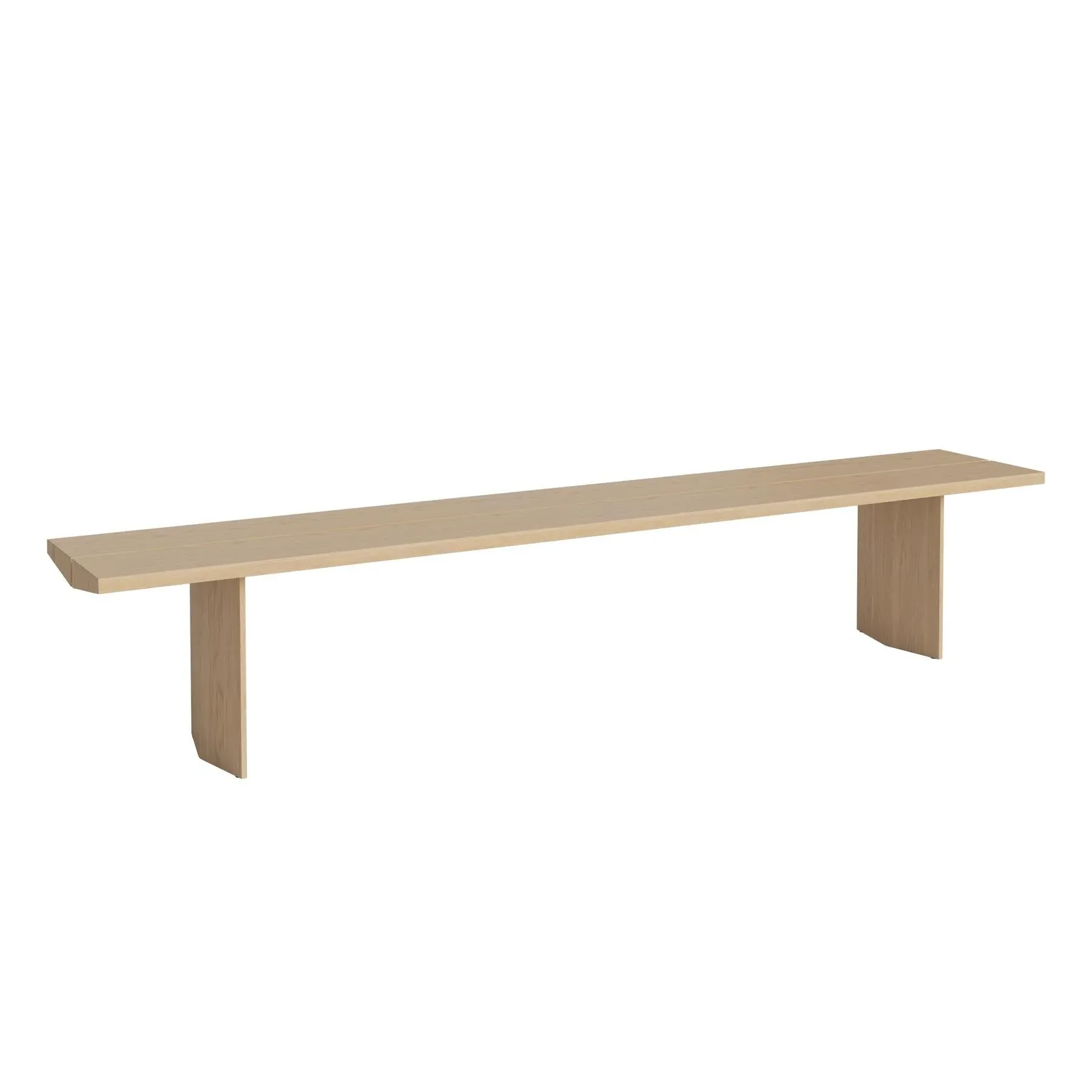 Alp 180cm Dining Bench - Oiled Oak